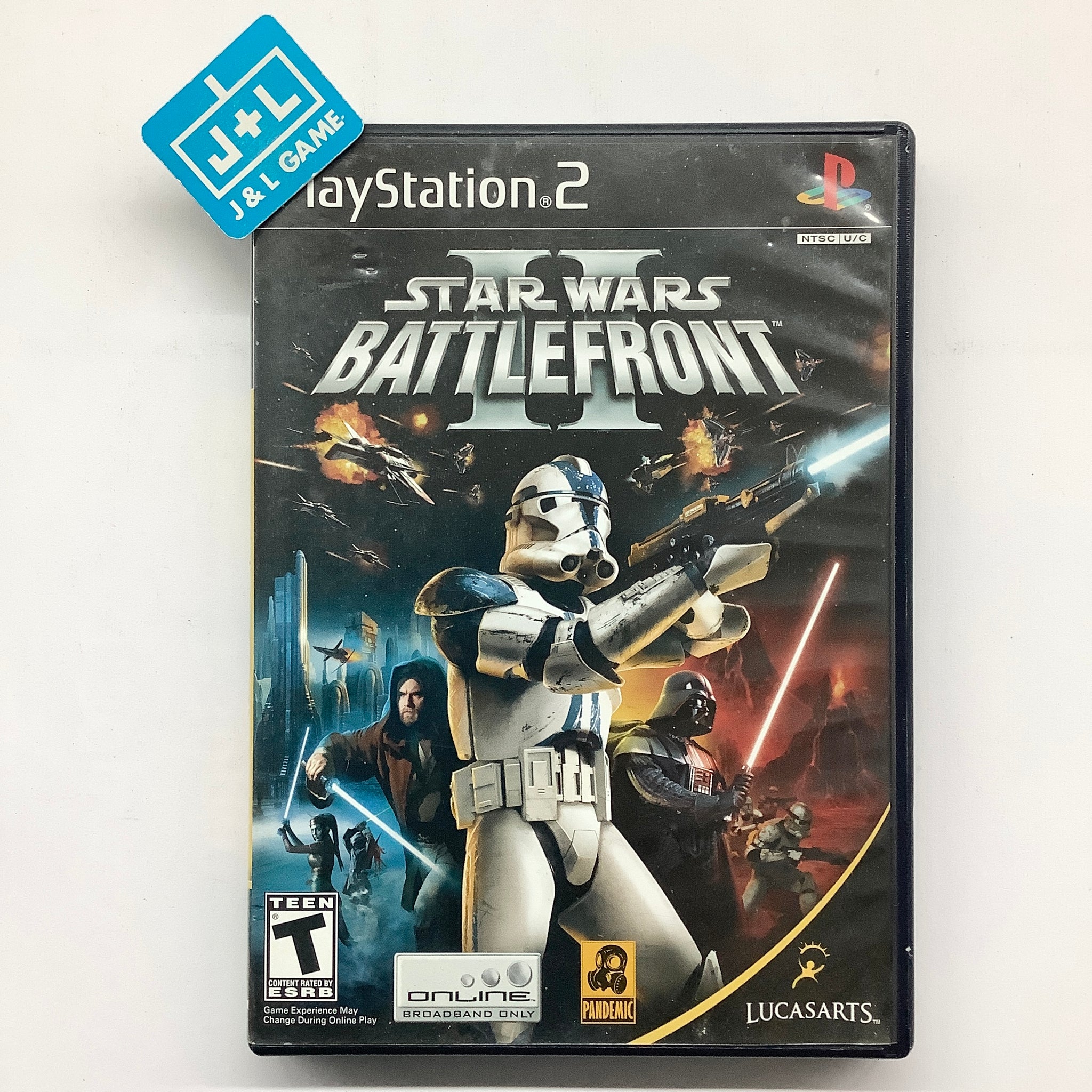 Star Wars: Battlefront II - (PS2) PlayStation 2 [Pre-Owned] – J&L Video  Games New York City